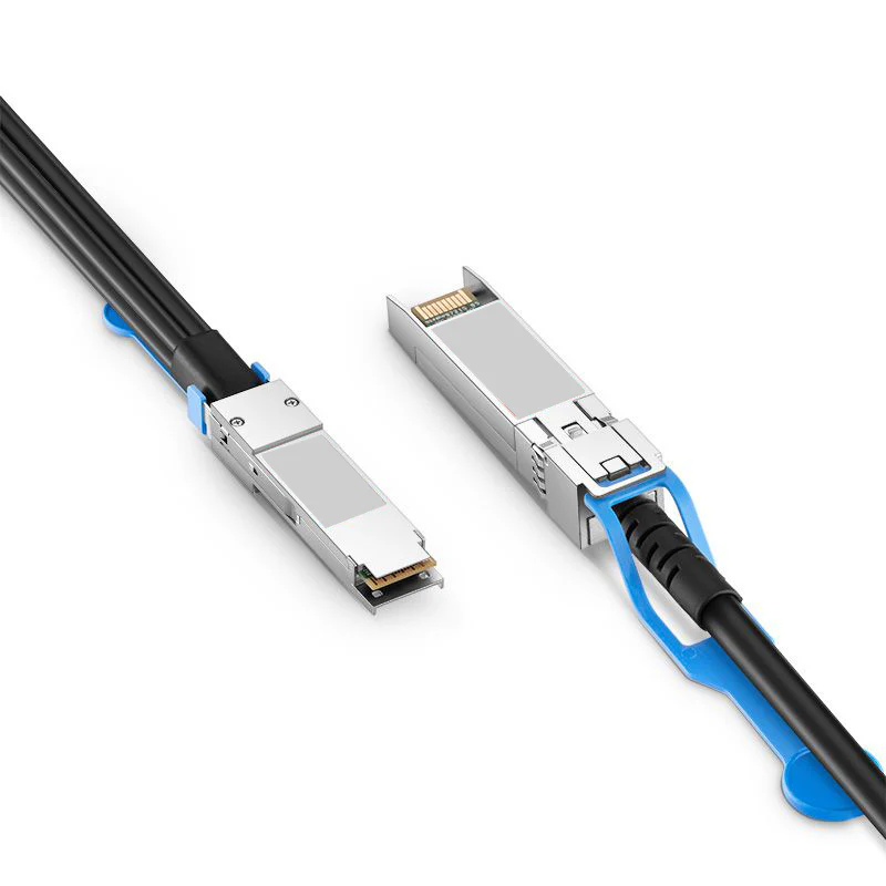 NSComm 100G QSFP28 to 4x25G SFP28 Direct Attach Copper Cable, PVC, up to 5m - Image 4
