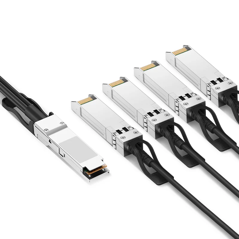 NSComm 200G PAM4 QSFP56 to 4x50G SFP56 Direct Attach PVC Copper Cable, up to 3m - Image 4