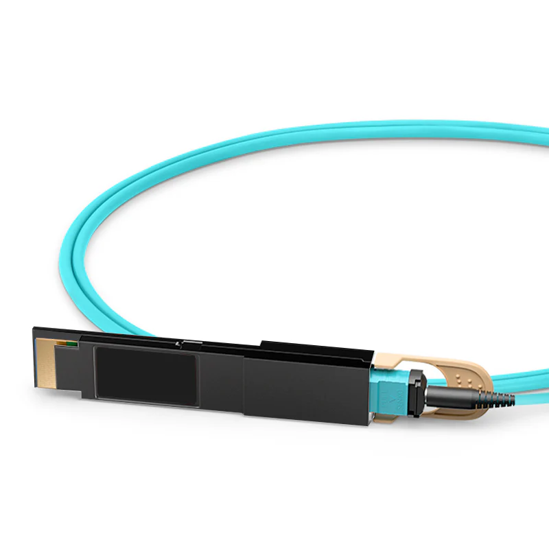 NSComm 400G QSFP56-DD to 2x200G QSFP56 Active Optical Cable, OM3 Multimode, up to 30m - Image 2
