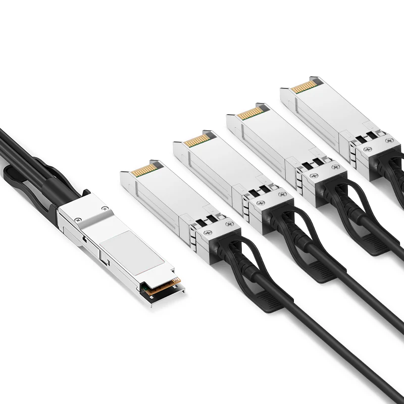 NSComm 40G QSFP+ to 4x10G SFP+ Direct Attach Copper Cable, PVC, up to 7m - Image 5