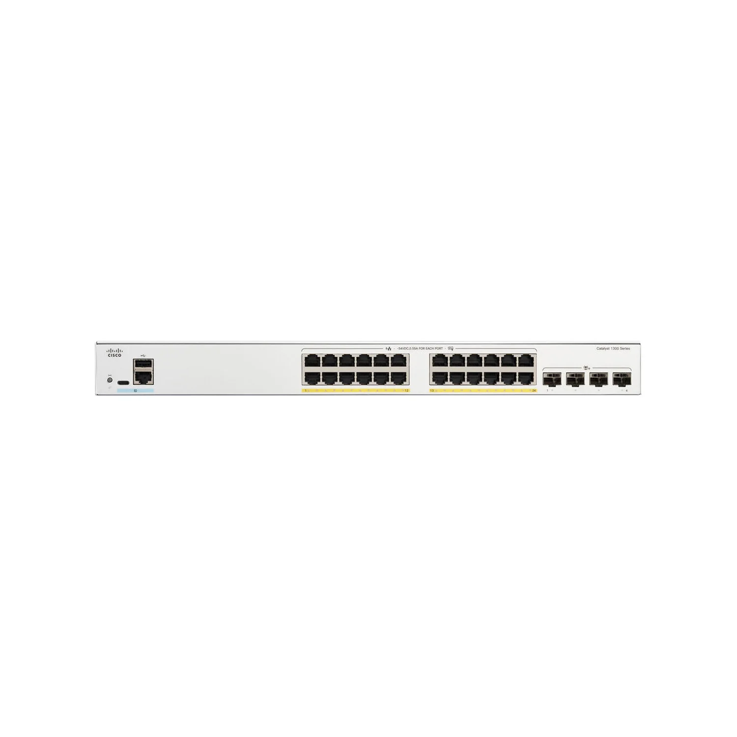 Cisco Catalyst C1300-24P-4X PoE 10G Switch - Image 2