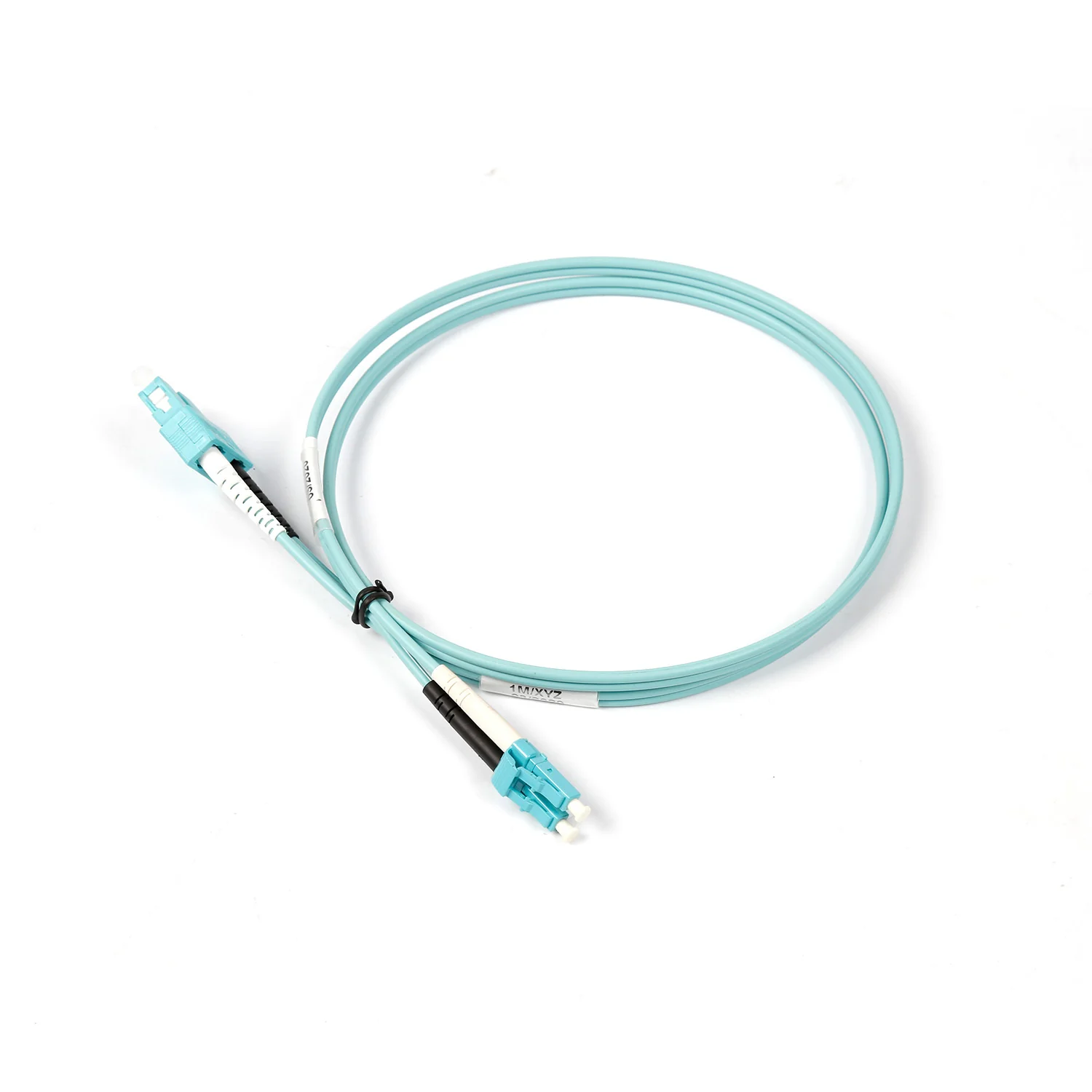 NSComm LC UPC to SC UPC Duplex Multimode(OM4) Fiber Patch Cable, 2 Fibers, 2.0mm OFNR - Image 3