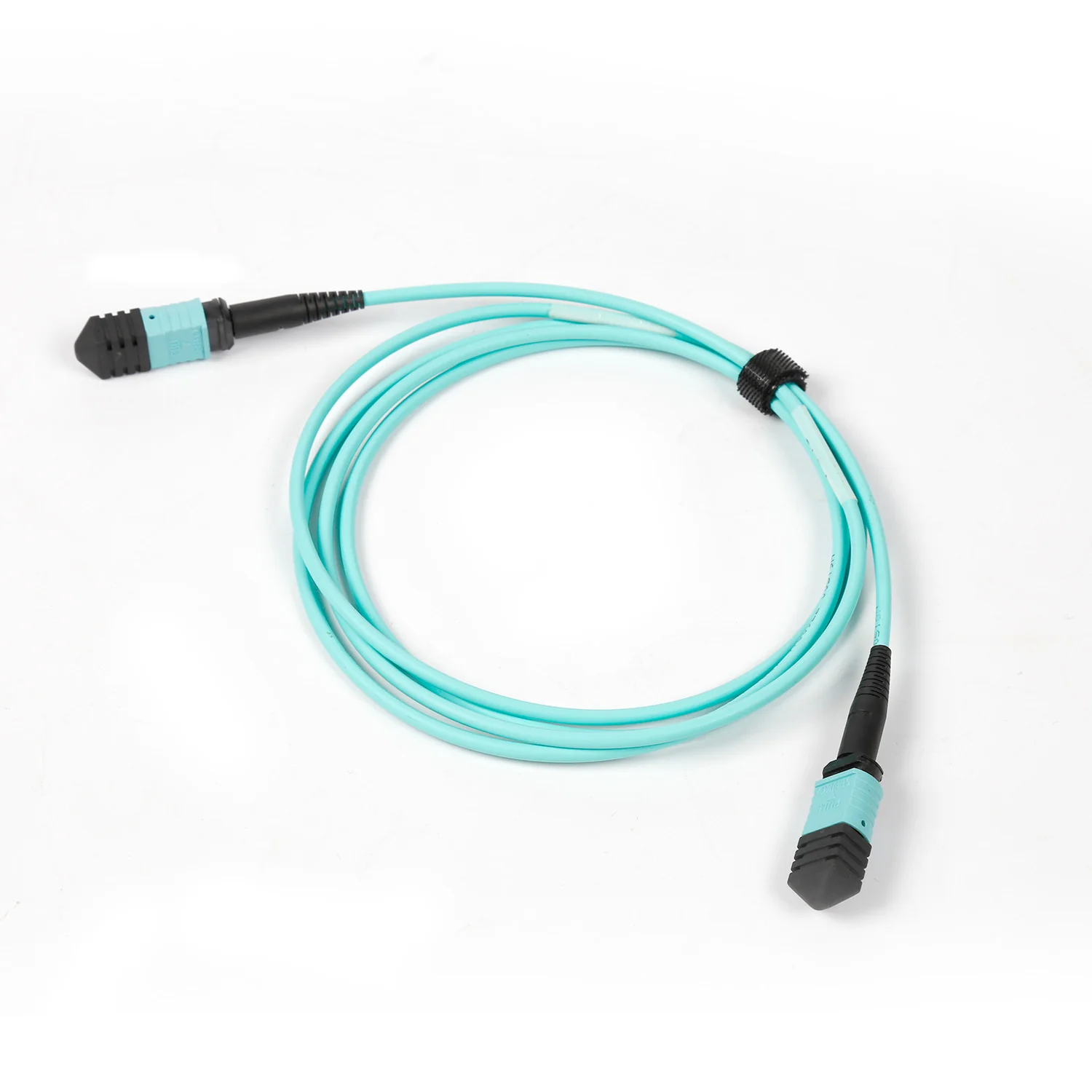 NSComm MPO Jumper Cables, MPO-12 UPC (Female) to MPO-12 UPC (Female), 12 Fibers, Multimode (OM3), OFNR, Low Loss, Polarity Type B - Image 3