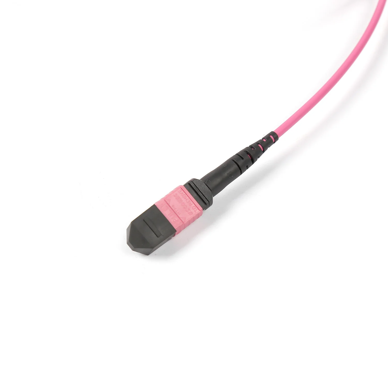 NSComm MPO 12F UPC to 4xLC UPC Duplex Harness Cables, 8 Fibers, Multimode (OM4), OFNR, Crossover - Image 4