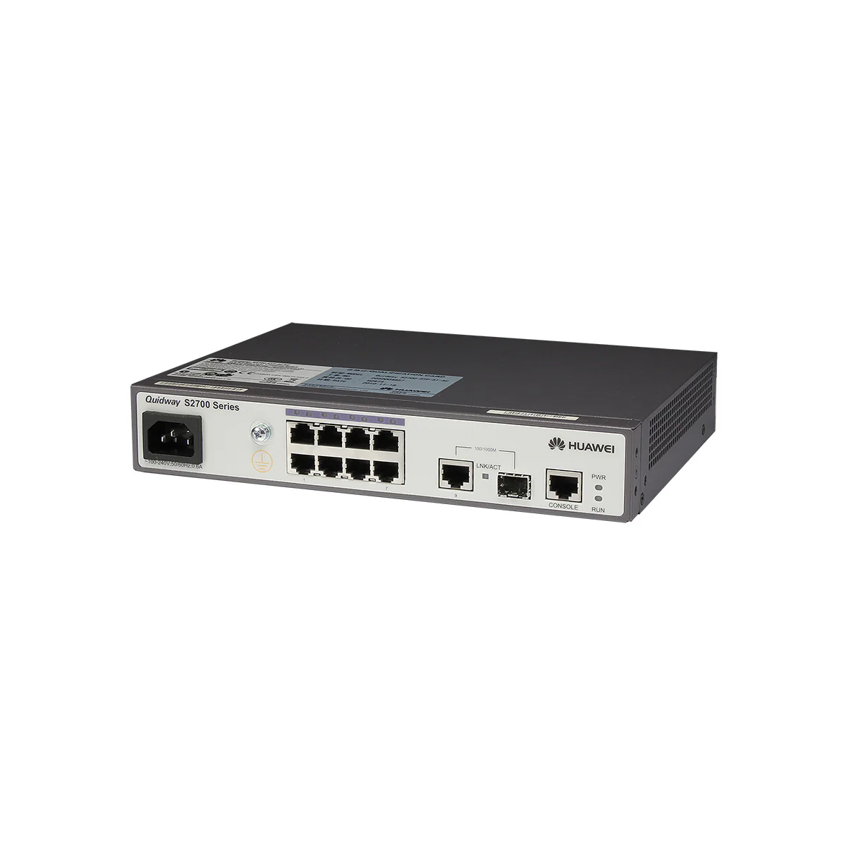 Huawei S2700-9TP-EI-AC 8×10/100 + 1×Gig Combo AC Ethernet Switch - Image 5