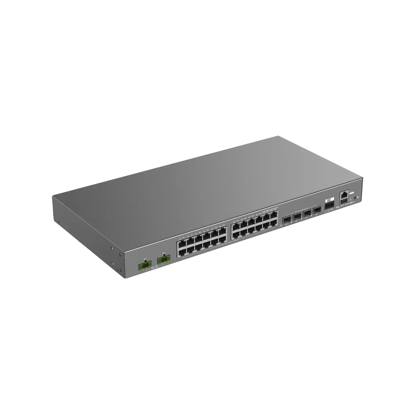 NSComm IS5200-24GT4XS-UP-DC 24x1G (PoE+) & 4x10G SFP+ Industrial PoE Switch - Image 6