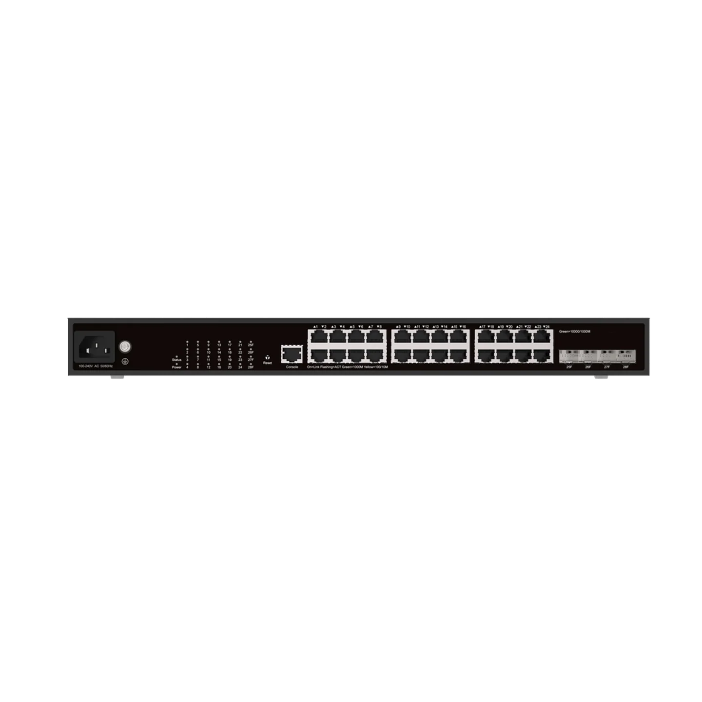 NSComm S2300-24GT4XS 24x1G & 4x10G SFP+ Access Switch - Image 4