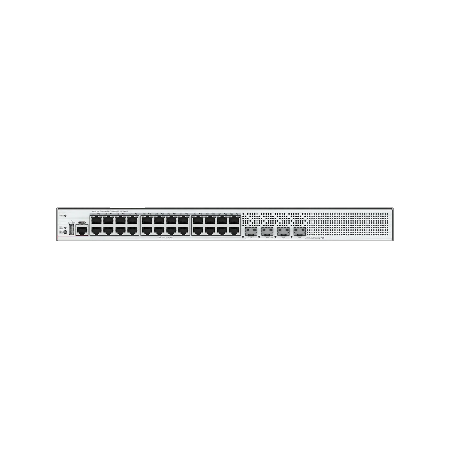NSComm S5000-24GT4MS-P-E 24x1G (PoE+) & 4x1G/2.5G SFP PoE Switch - Image 5