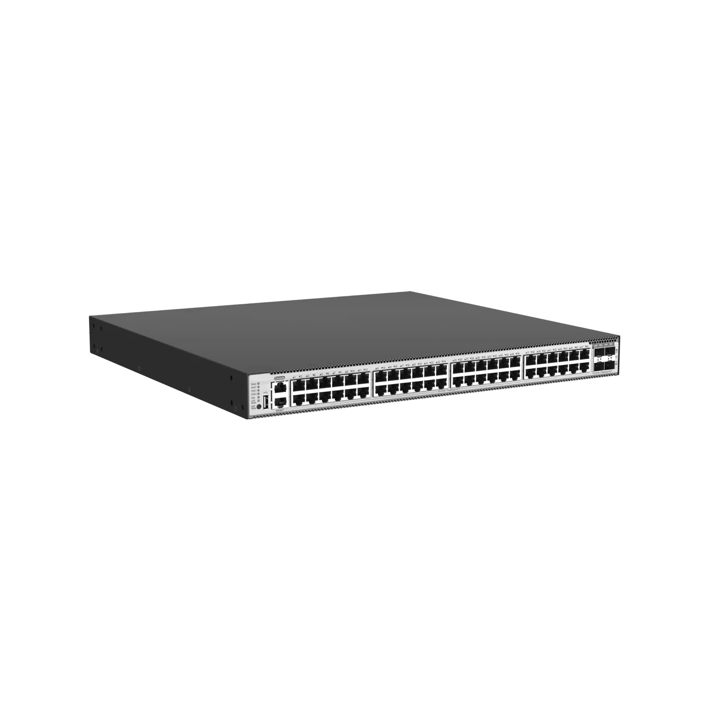 NSComm S5760C-48GT4XS-HP-X 48x1G (PoE+) & 4x10G SFP+ L3 PoE Aggregation Switch - Image 4