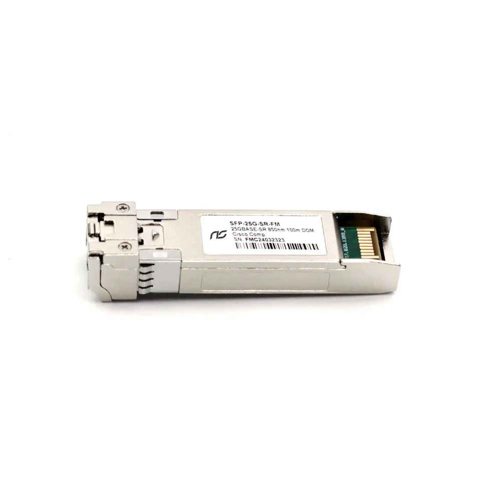 NSComm NS-SFP-25G-SR-S 25G Base-SR SFP28 850nm 100m LC MMF DOM Optical Transceiver Module - Image 4