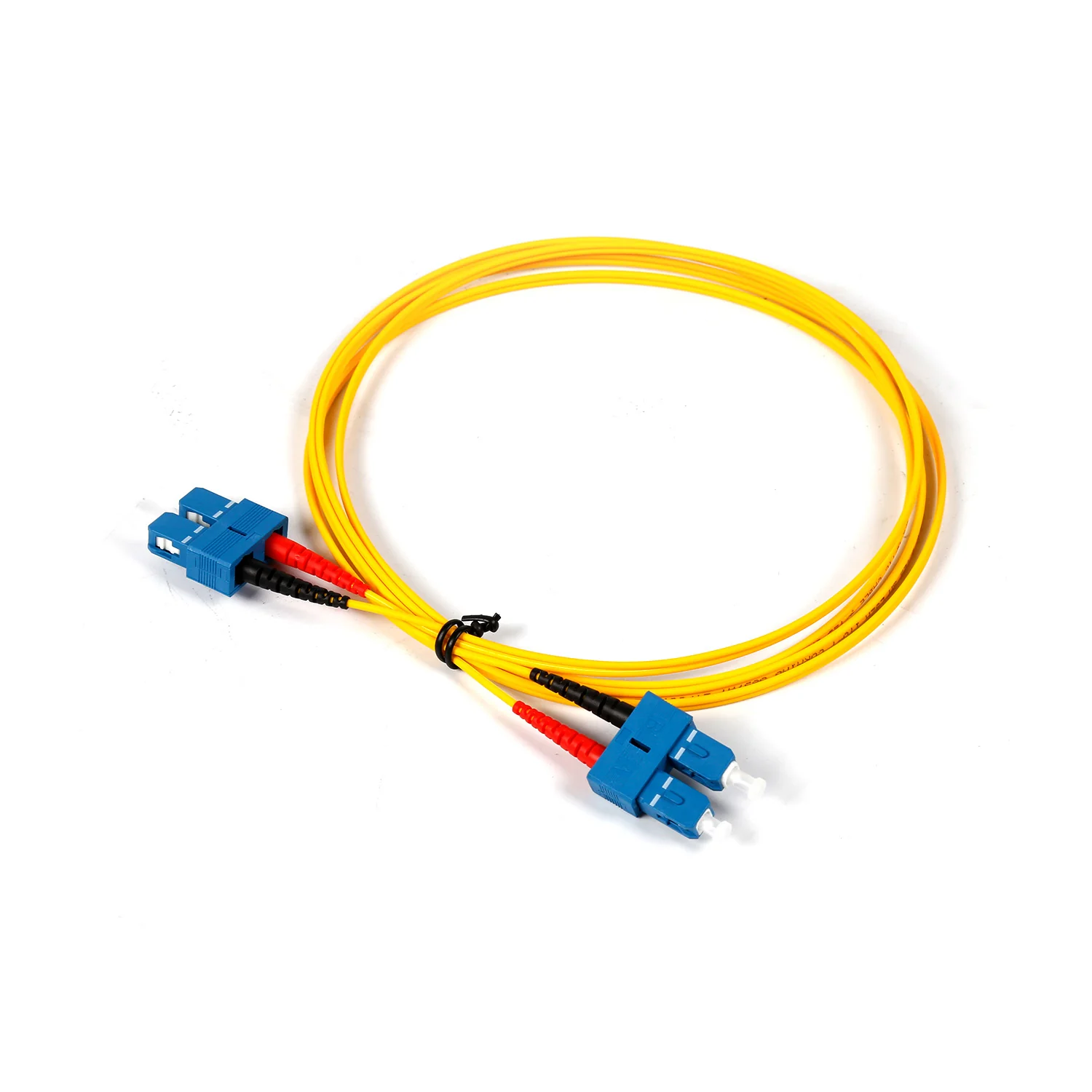 NSComm SC APC to SC APC Duplex Single Mode Fiber Patch Cable, 2.0mm OFNR - Image 3
